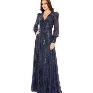 Mac Duggal 93679D - Long Sleeve Gown